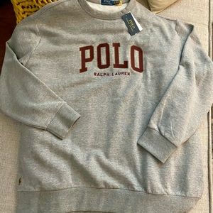 Polo Ralph Lauren Big & Tall RL Fleece Logo Sweatshirt, Size 2XB